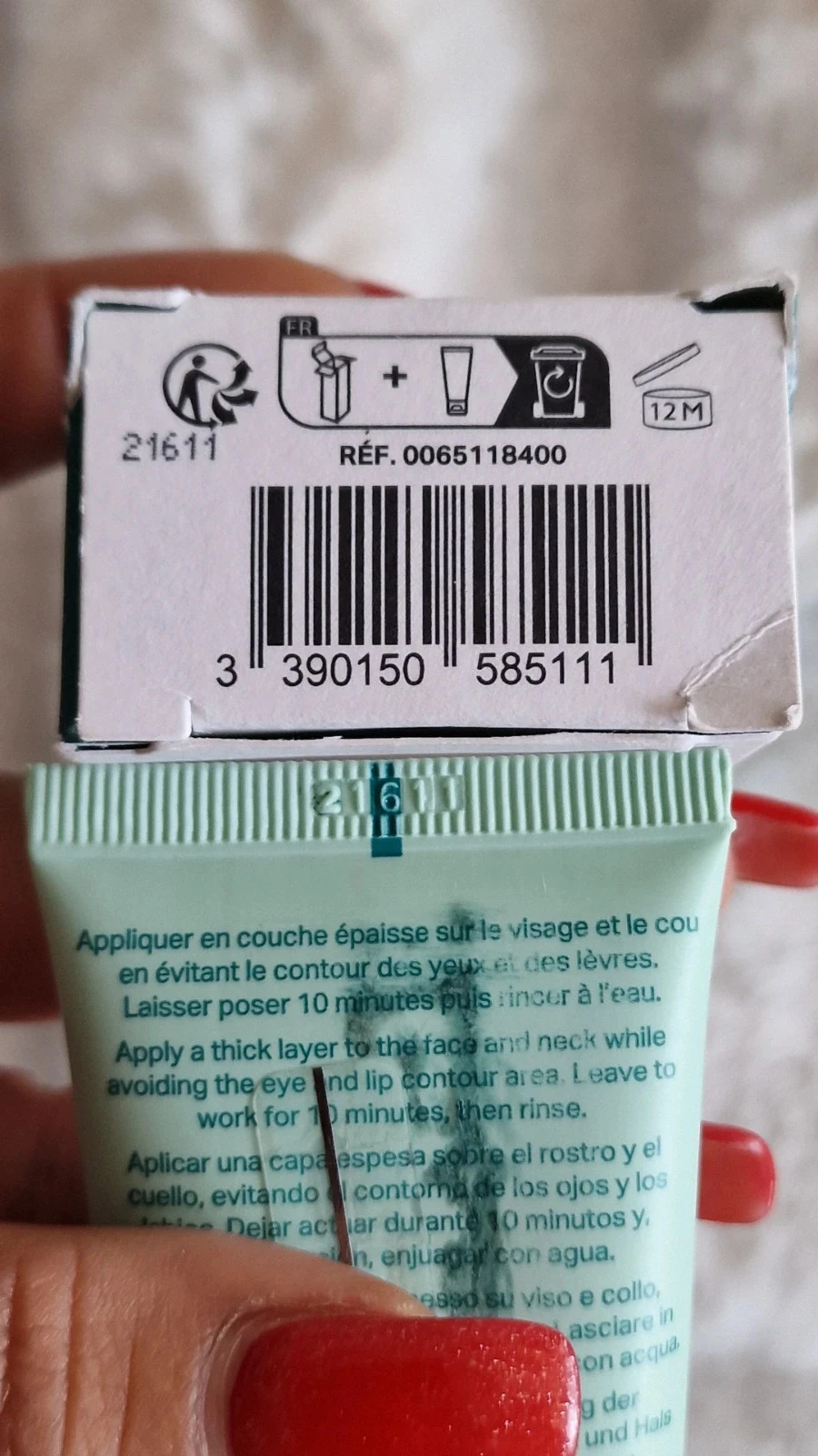 Payot Paris – Máscara Pâte Grise de Carvão Ultra-Absorvente 50 ml – photo 3